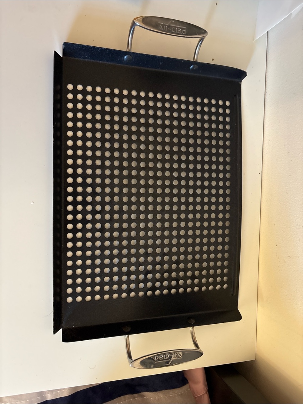 All clad perforated griddle with holes #griddle #perforated

All-Clad Nonstick O